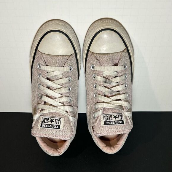 Womens CONVERSE Chuck Taylor All Star Madison Pink Low Top Sneakers / Size 7 - Picture 5 of 9